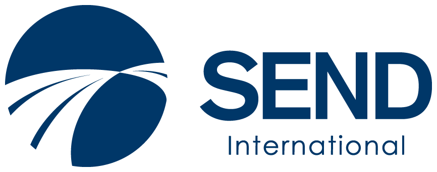 SEND blue logo