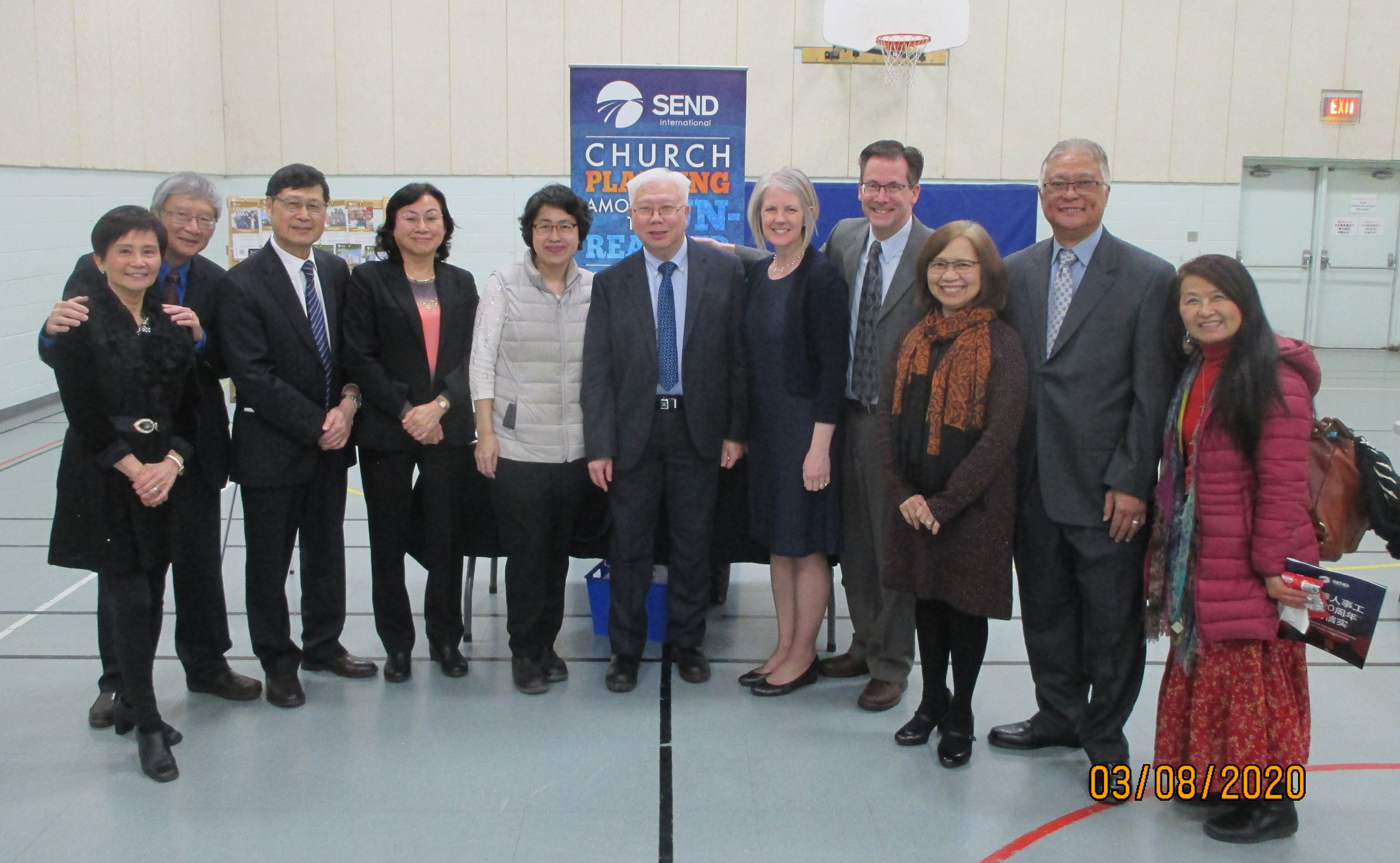 Chinese Diaspora Ministry Participants in Toronto in March 2020